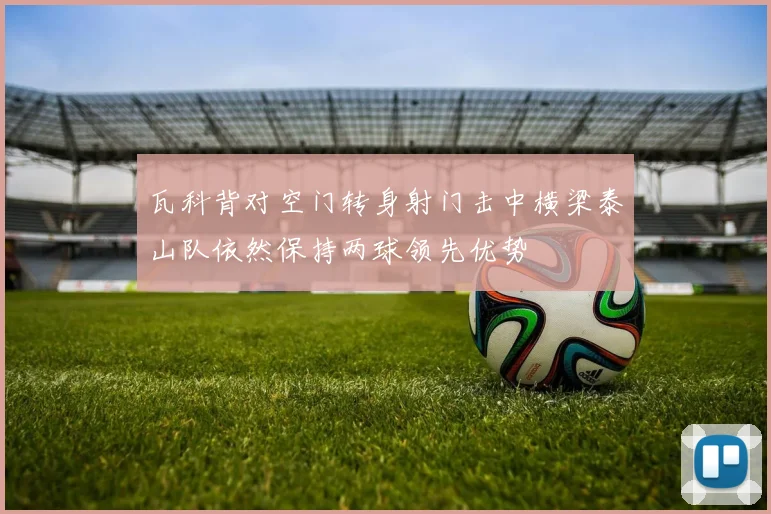 瓦科背对空门转身射门击中横梁泰山队依然保持两球领先优势